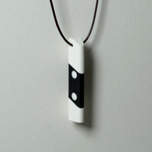 Bollard keychain/necklace – Maibach-Leitpfosten
